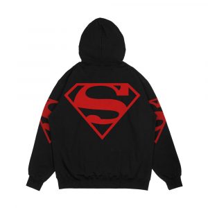 Alternative view of Superboy Shield Men's All-Over-Print Hoodie