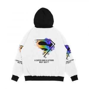 Alternative view of Supercorp Men's All-Over-Print Hoodie