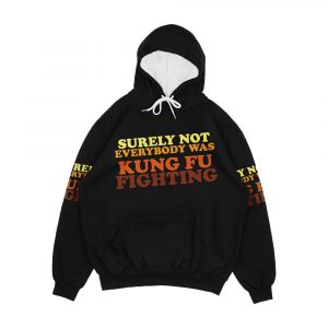 Surely Not Everybody Was Kung Fu Fighting Men's All-Over-Print Hoodie