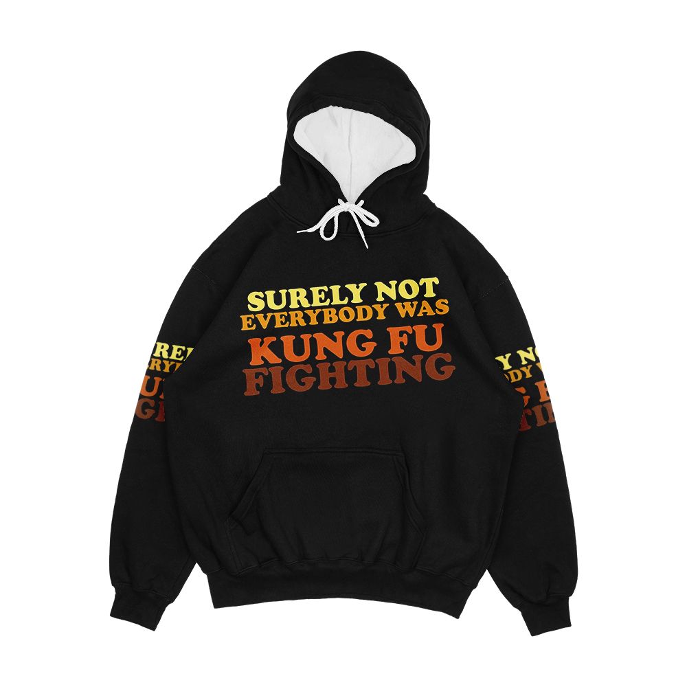 Surely Not Everybody Was Kung Fu Fighting Men's All-Over-Print Hoodie