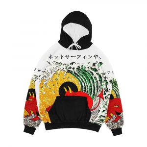 Surf Or Die Men's All-Over-Print Hoodie