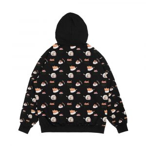 Alternative view of Sushi Cats Men's All-Over-Print Hoodie