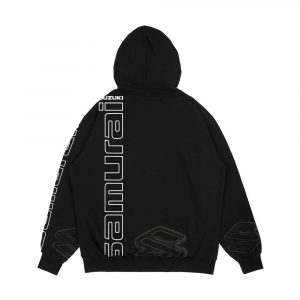 Alternative view of Suzuki Samurai Sj Range Jimny Men's All-Over-Print Hoodie