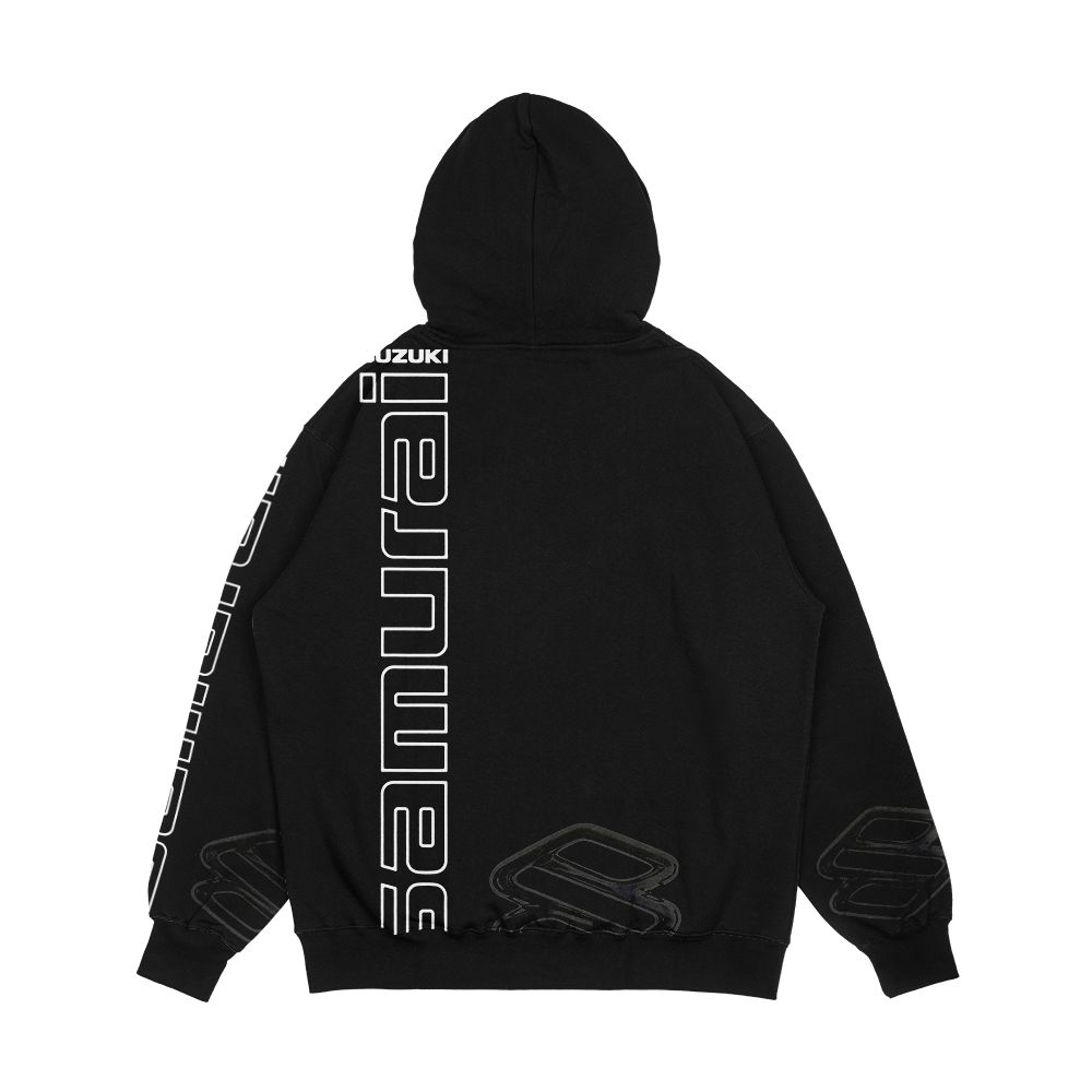 Suzuki Samurai Sj Range Jimny Men's All-Over-Print Hoodie - Image 2