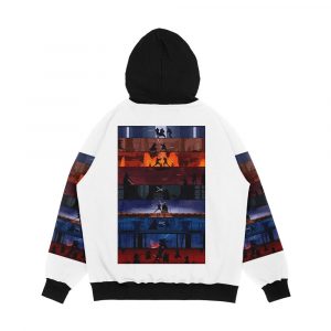 Alternative view of Sw 1 8 Men's All-Over-Print Hoodie