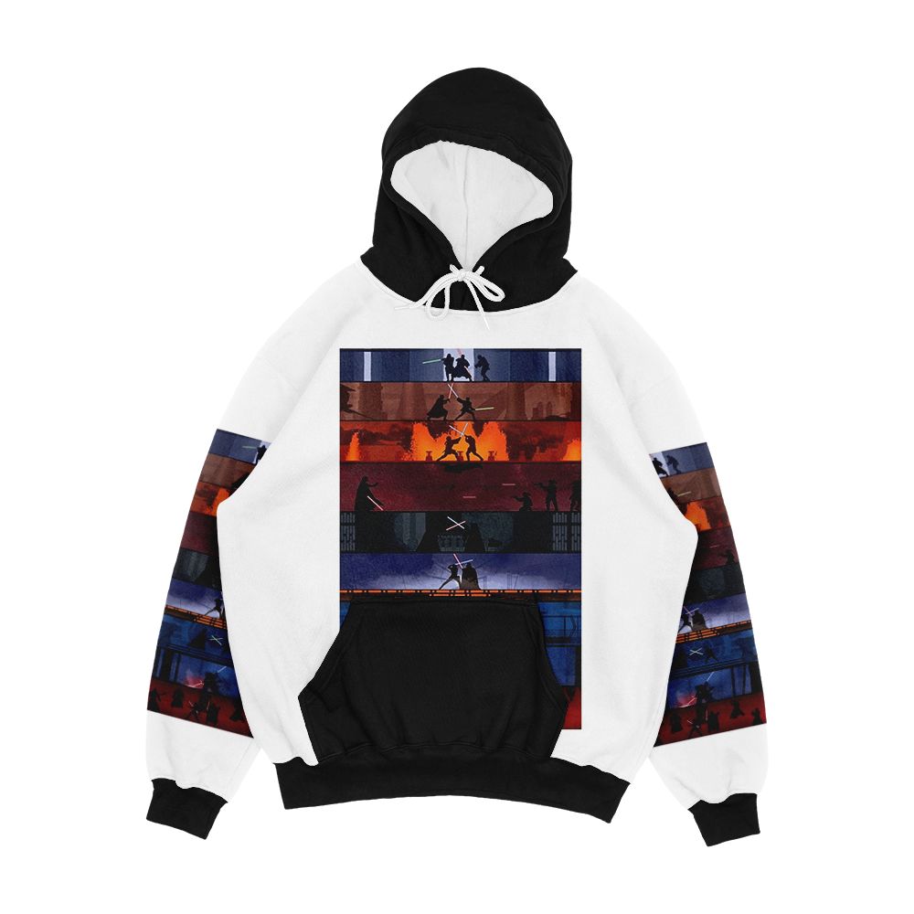 Sw 1 8 Men's All-Over-Print Hoodie