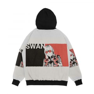 Alternative view of Swan Phantom Of The Paradise Paul Williams Men's All-Over-Print Hoodie