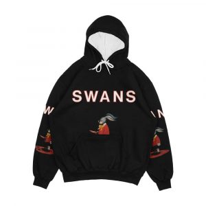 Swans Men's All-Over-Print Hoodie