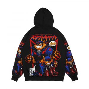 Alternative view of Swat Kats Men's All-Over-Print Hoodie