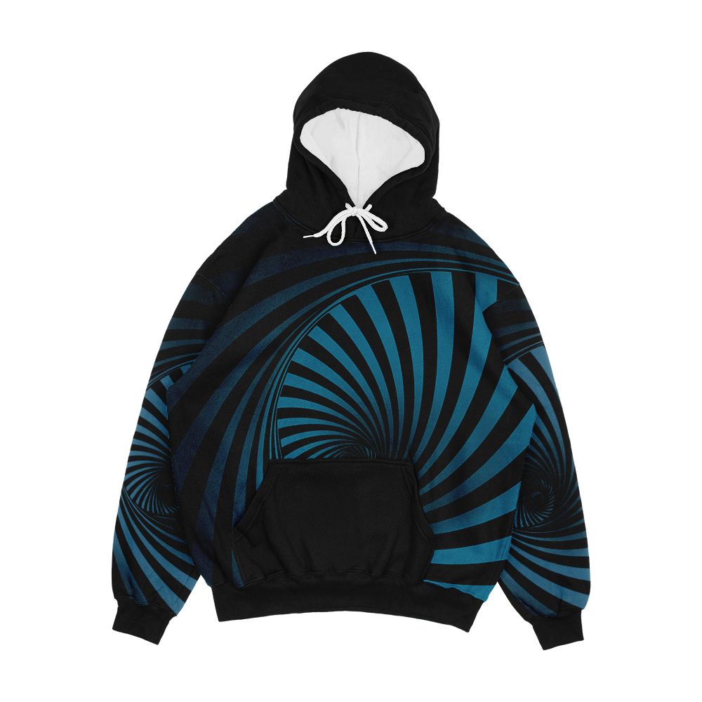 Swirl Optical Tunnel 3 Men's All-Over-Print Hoodie