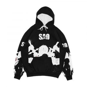 Sword Art Online Anime Design Men's All-Over-Print Hoodie