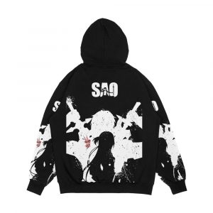 Alternative view of Sword Art Online Anime Design Men's All-Over-Print Hoodie