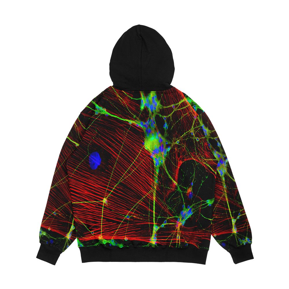 Synapses Men's All-Over-Print Hoodie - Image 2
