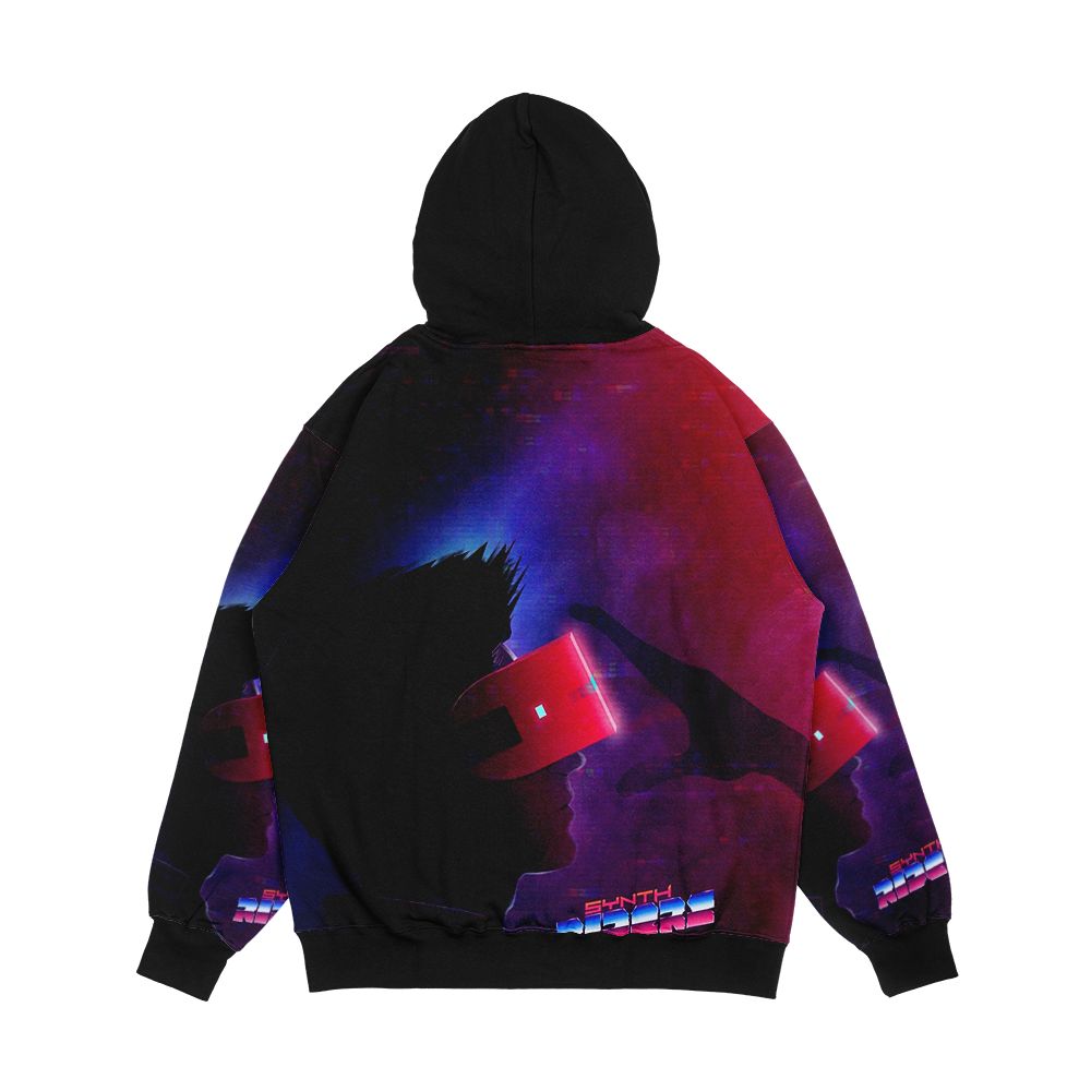 Synth Riders Immersive Men's All-Over-Print Hoodie - Image 2
