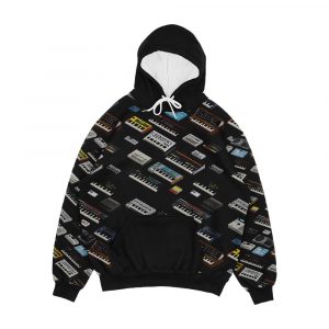 Synthesizer Fan Collection Men's All-Over-Print Hoodie
