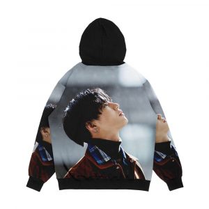 Alternative view of Taemin Men's All-Over-Print Hoodie