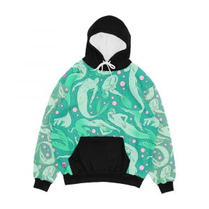 Tails Of The Deep Men's All-Over-Print Hoodie