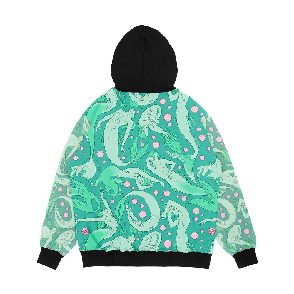 Tails Of The Deep Men's All-Over-Print Hoodie - Image 2