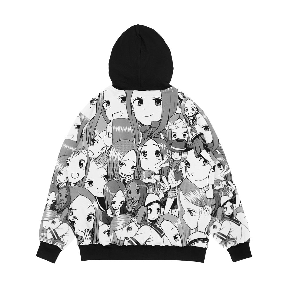 Takagi San Queen Of Smug Men's All-Over-Print Hoodie - Image 2