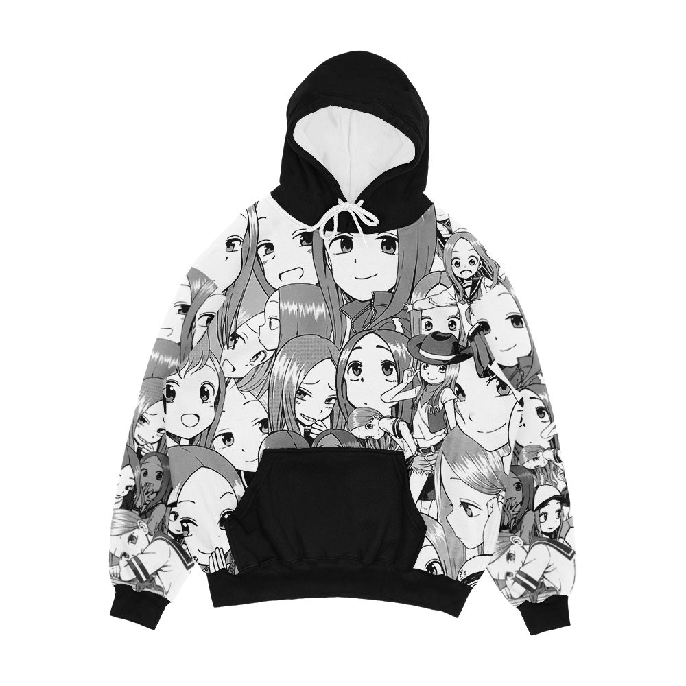 Takagi San Queen Of Smug Men's All-Over-Print Hoodie