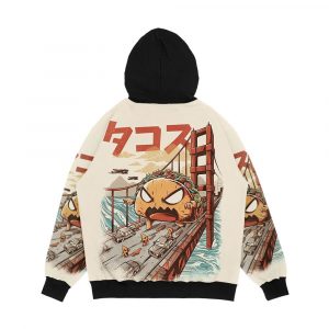 Alternative view of Takaiju Men's All-Over-Print Hoodie
