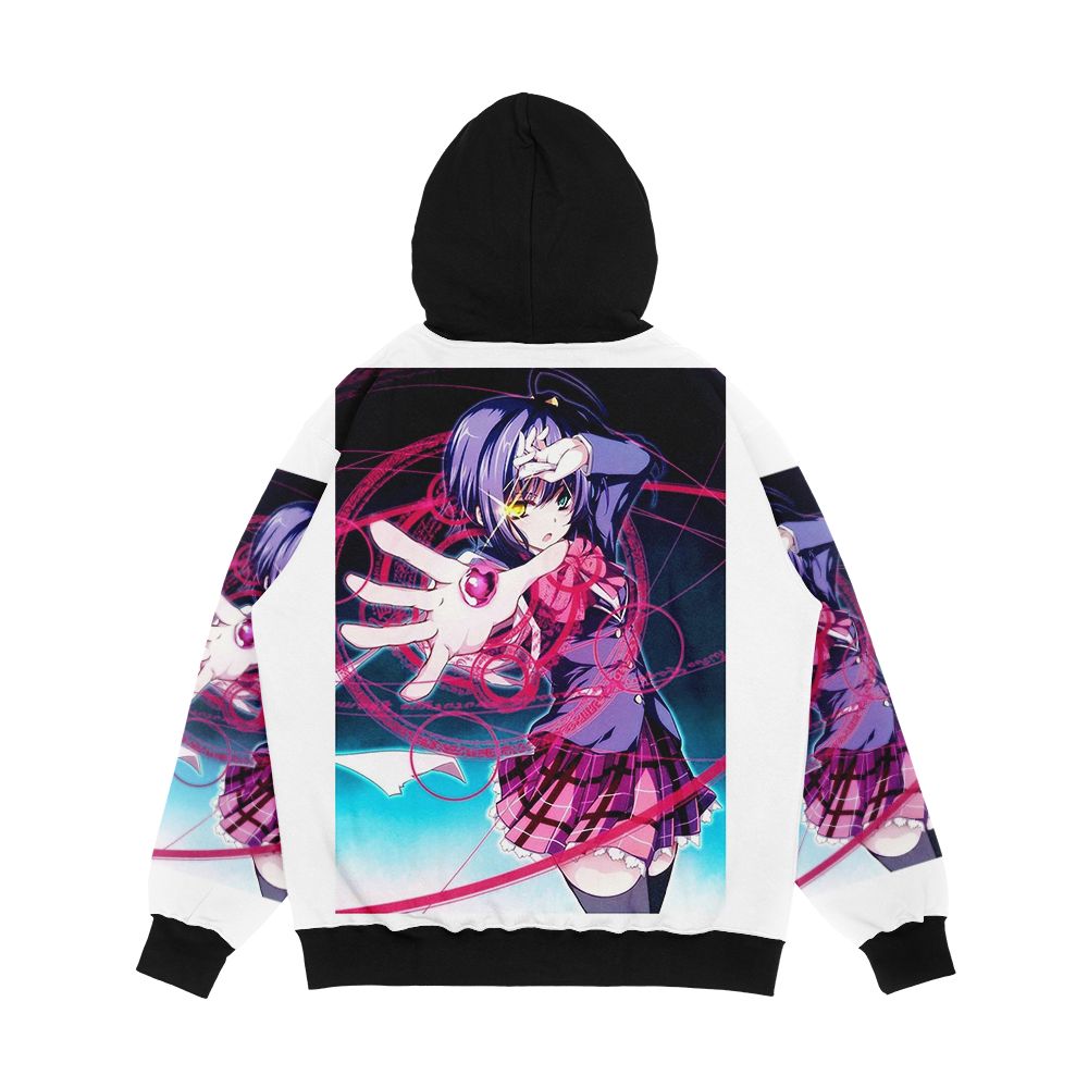 Takanashi Rikka Poster Men's All-Over-Print Hoodie - Image 2