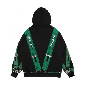 Alternative view of Takata Racing Carbon Men's All-Over-Print Hoodie