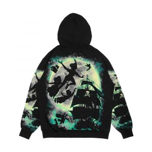Alternative view of Take Me To Neverland Men's All-Over-Print Hoodie
