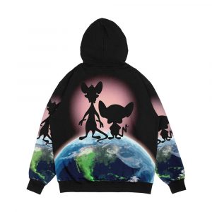 Alternative view of Take Over The World Men's All-Over-Print Hoodie