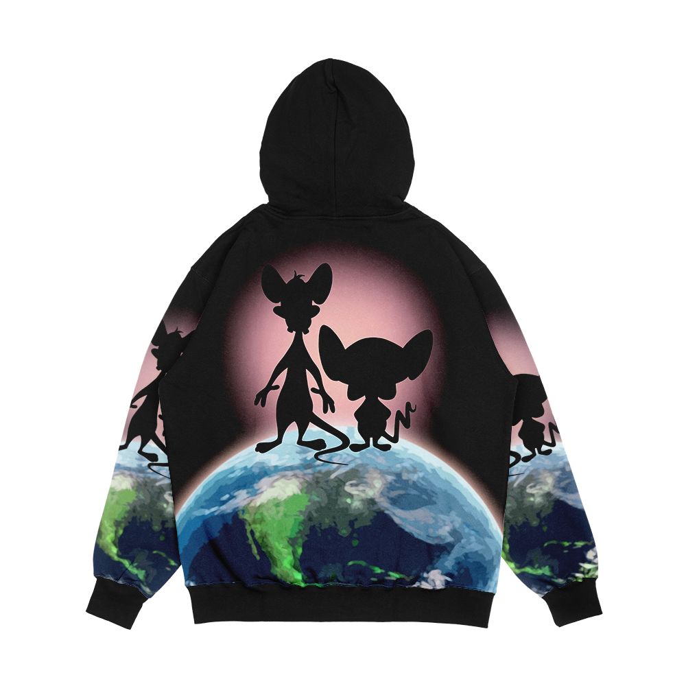 Take Over The World Men's All-Over-Print Hoodie - Image 2