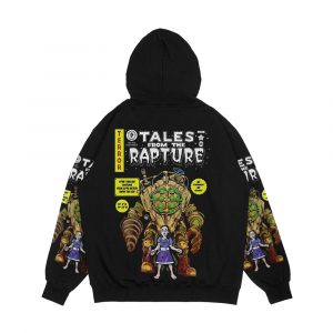Alternative view of Tales From The Rapture Vintage Comic Parody Men's All-Over-Print Hoodie
