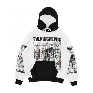 Talking Heads Inspired Tour Tee Men's All-Over-Print Hoodie