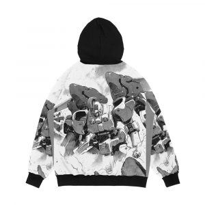 Alternative view of Tallgeese Gundam Wing Men's All-Over-Print Hoodie
