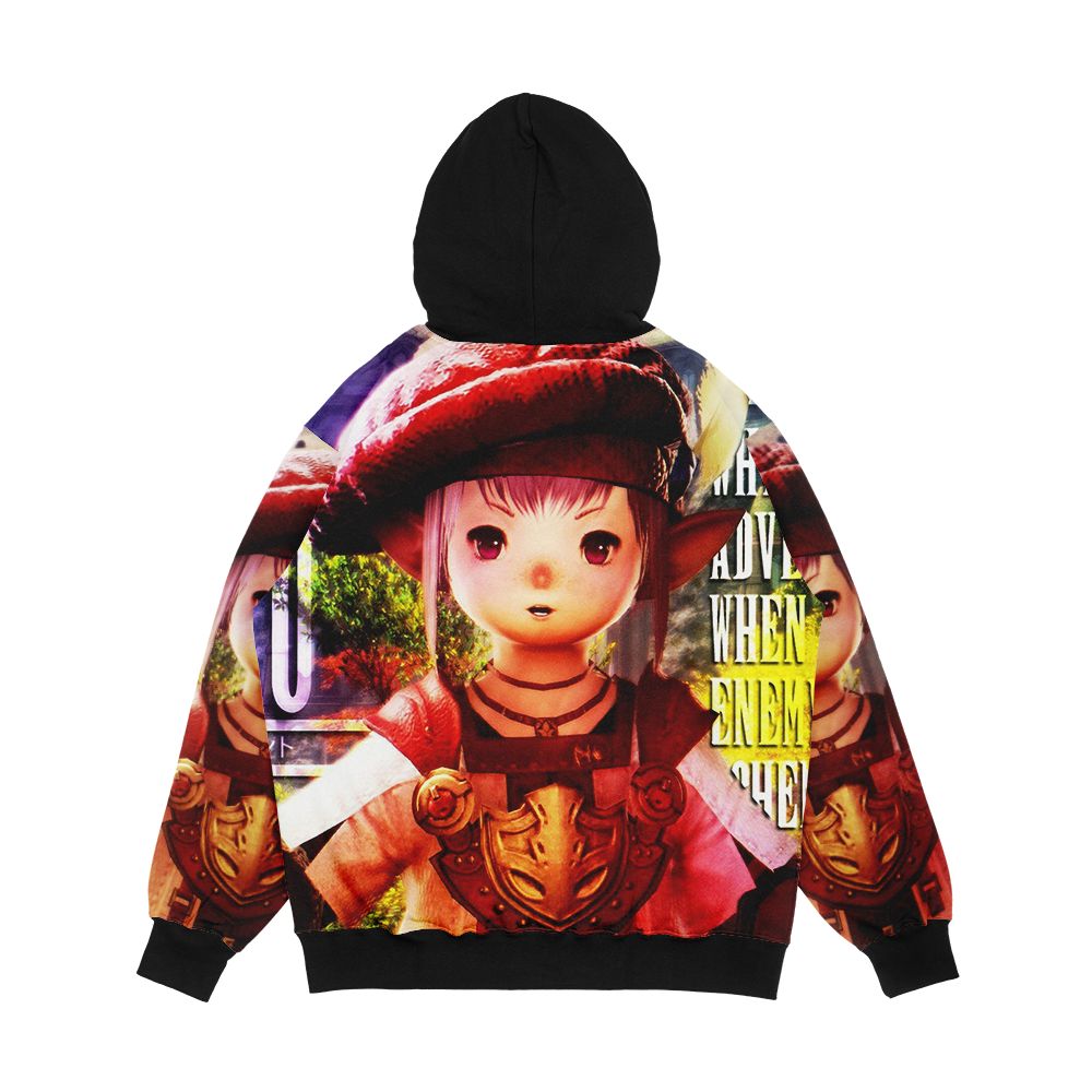 Tataru The Wise Accountant Men's All-Over-Print Hoodie - Image 2