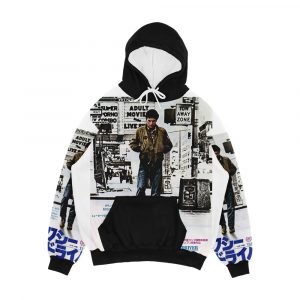 Taxi Driver Japanese Poster Men's All-Over-Print Hoodie