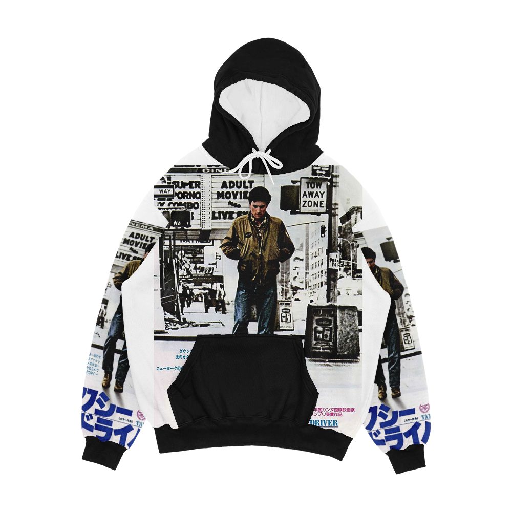 Taxi Driver Japanese Poster Men's All-Over-Print Hoodie