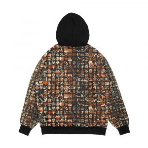 Alternative view of Team Fortress 2 Achievement Pattern Men's All-Over-Print Hoodie