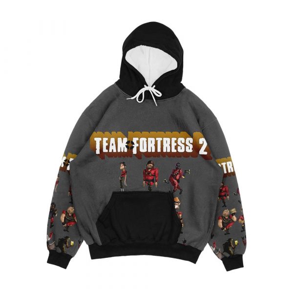 Team Fortress 2 All Characters Classes With Tf2 Logo Men's All-Over-Print Hoodie