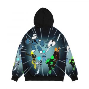 Alternative view of Team Knights Men's All-Over-Print Hoodie