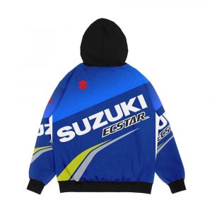 Alternative view of Team Suzuki Ecstar Men's All-Over-Print Hoodie