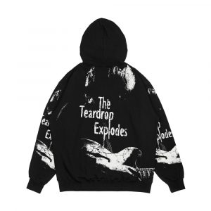 Alternative view of Teardrop Explodes Men's All-Over-Print Hoodie