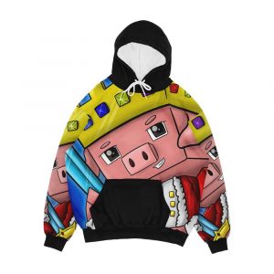 Technoblade King Merch Men's All-Over-Print Hoodie