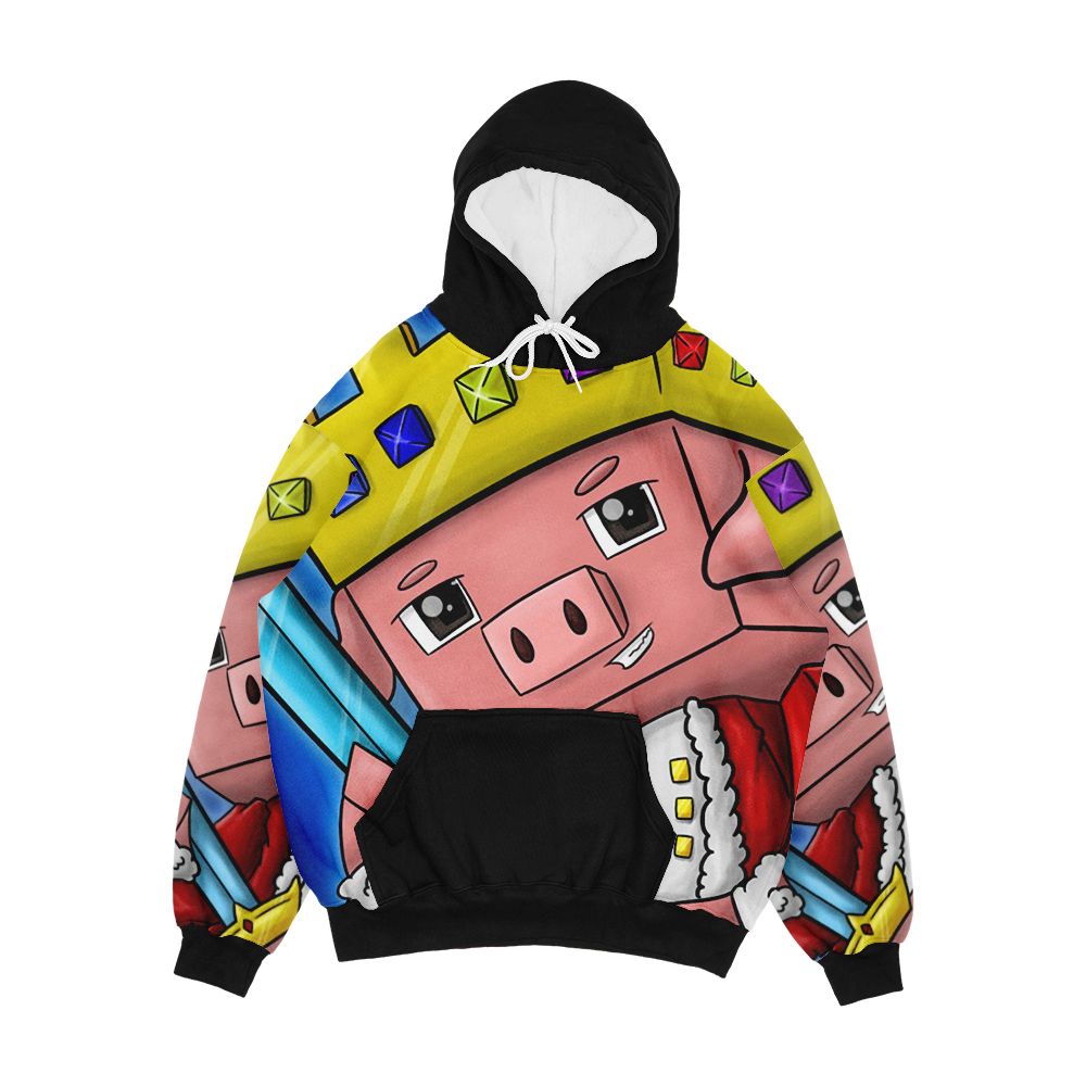 Technoblade King Merch Men's All-Over-Print Hoodie