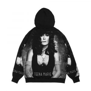 Alternative view of Teena Marie Men's All-Over-Print Hoodie