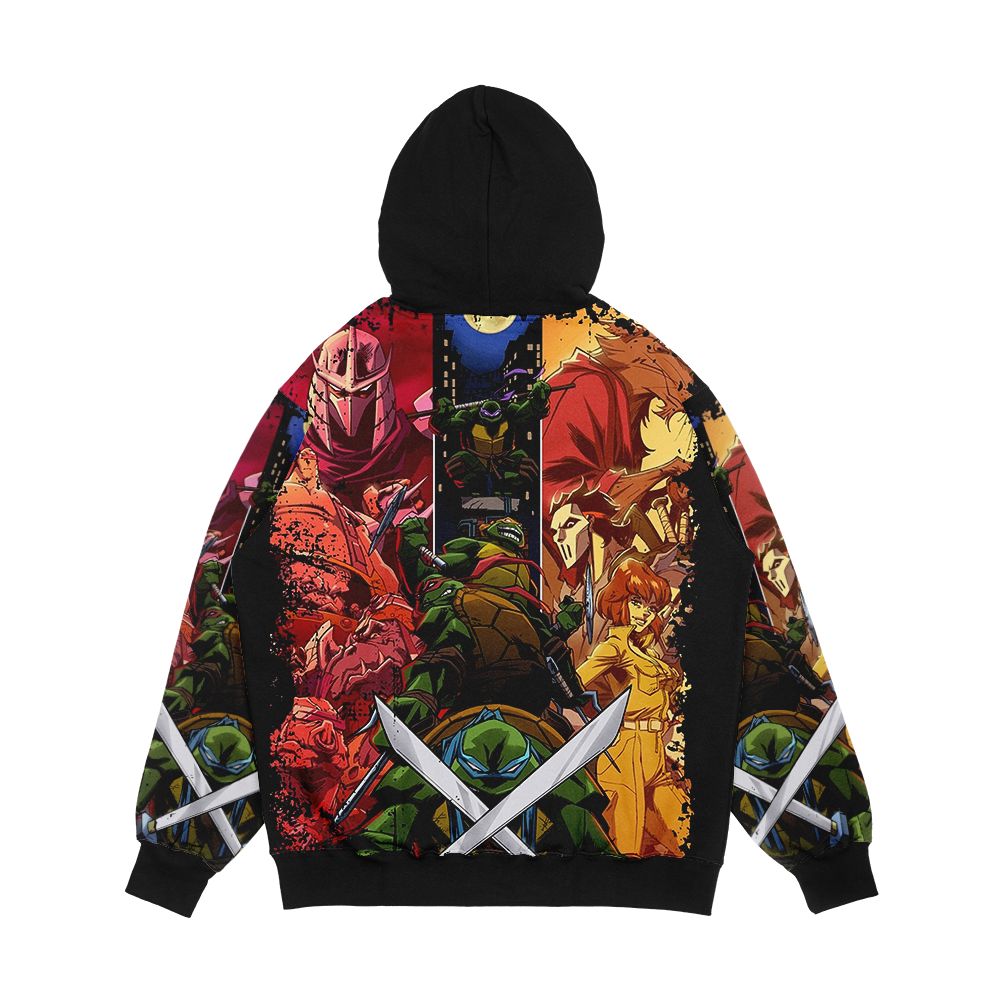 Teenage Mutant Ninja Turtle Cast Men's All-Over-Print Hoodie - Image 2
