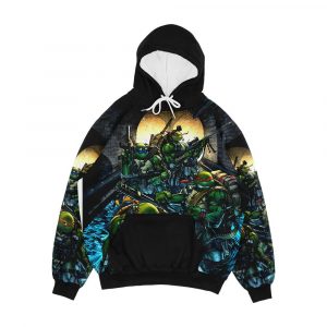 Teenage Mutant Ninja Turtles Navy Seals Men's All-Over-Print Hoodie
