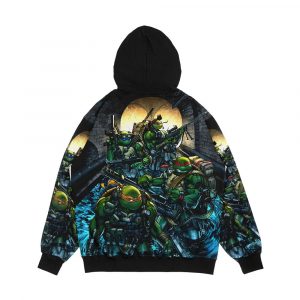 Alternative view of Teenage Mutant Ninja Turtles Navy Seals Men's All-Over-Print Hoodie