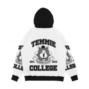 Alternative view of Temmie College Men's All-Over-Print Hoodie