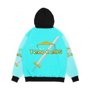 Alternative view of Temple Os Men's All-Over-Print Hoodie