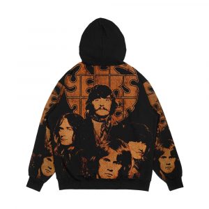 Alternative view of Ten Years After Band Distressed Retro Vintage Design Men's All-Over-Print Hoodie